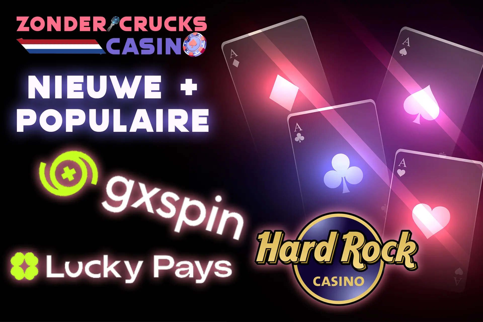 Bekijk populaire casino's zonder Cruks in Nederland